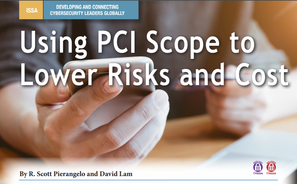 Using PCI Scope to Lower Risks and Cost